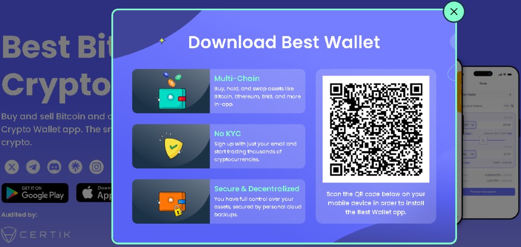 Kako kupiti Token6900 putem Best Walleta
