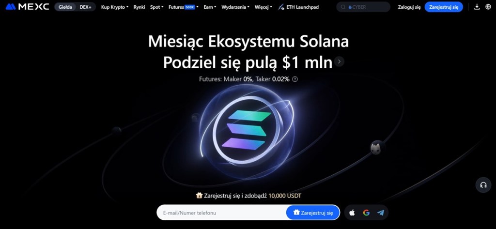 Kupno Litecoin na MEXC Exchange