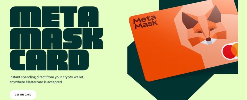 MetaMask ბარათი და კრიპტოდან ფიატზე გადაცვლა