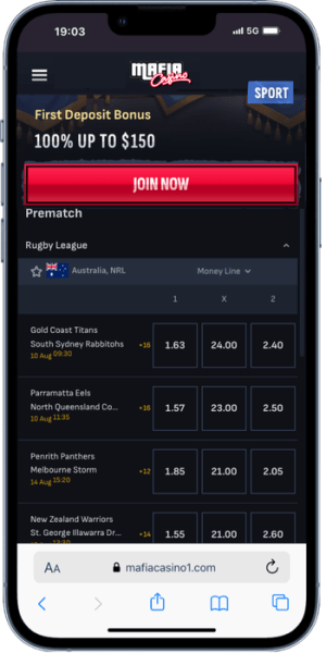 best NRL Betting sites australia