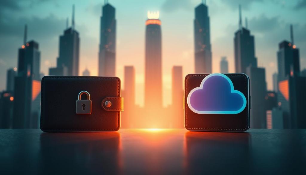 Neúschovné (non-custodial) peněženky vs. centralizované peněženky