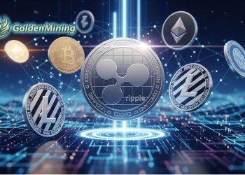 Ripple (XRP) holders can earn $8,790 per day on Goldenmining cloud mining platform during cryptocurrency price crash