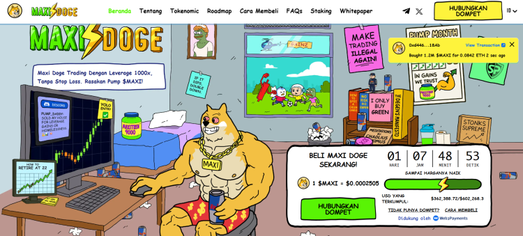 Banner - Cara Beli Maxi Doge