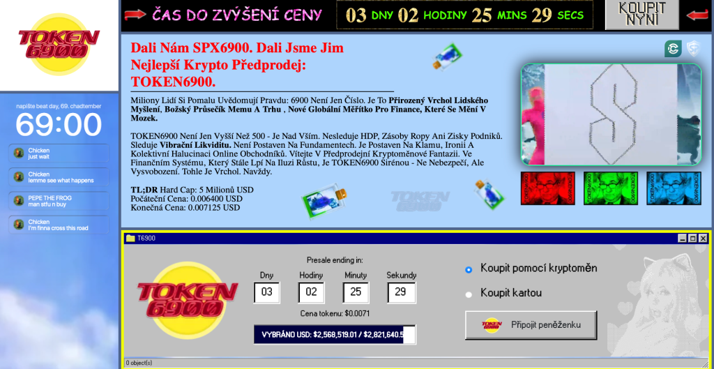 Token6900 - nové kryptoměny