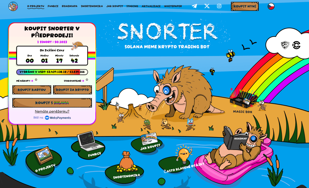 Token $SNORT - jak koupit snorter