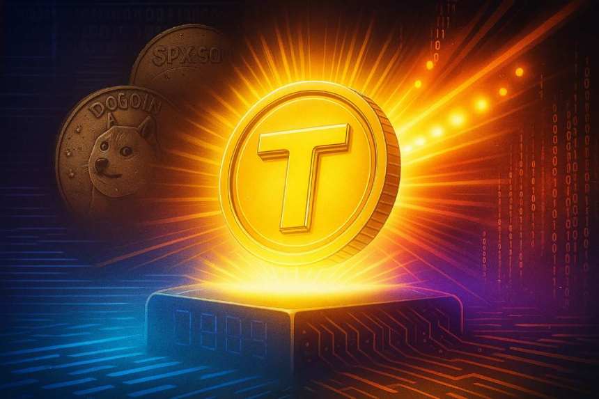 TOKEN6900仮想通貨プレセール残り8日を象徴する未来的イラスト