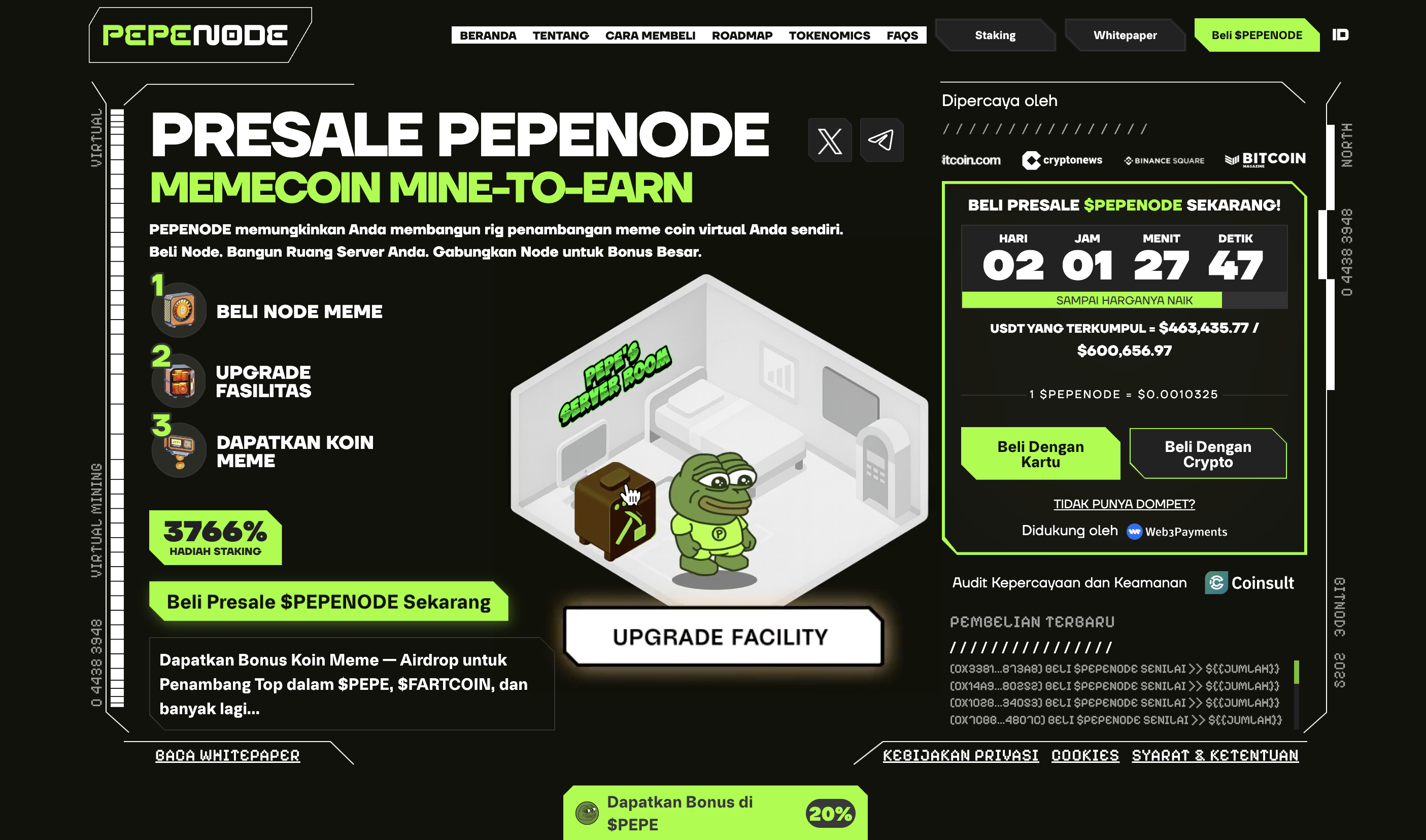 Crypto yang Bagus untuk Jangka Panjang - PEPENODE