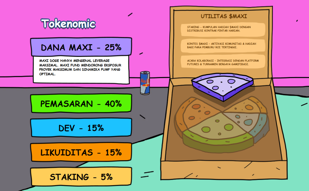 Tokenomics maxi doge - prediksi harga maxi doge