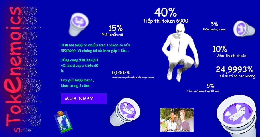 Tokenomics, presale và audits