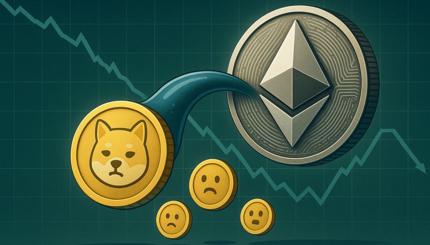 Memecoins Lose Ground In Market Share As Ethereum Absorbs Liquidity