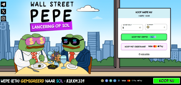 WEPE presale