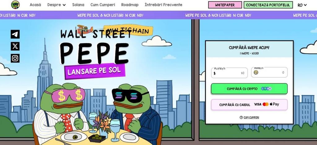 Wall Street Pepe (WEPE)