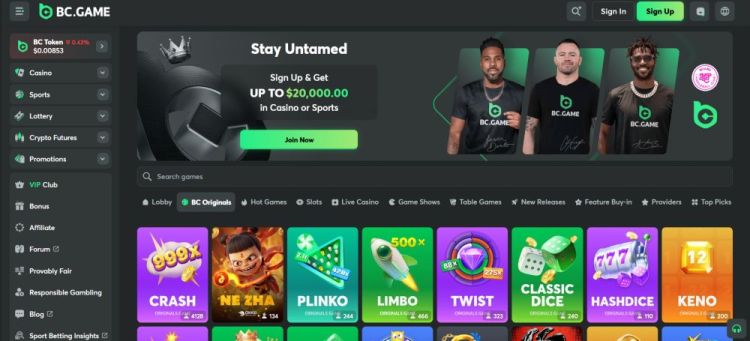 casino estrangeiro de apostas BC Game