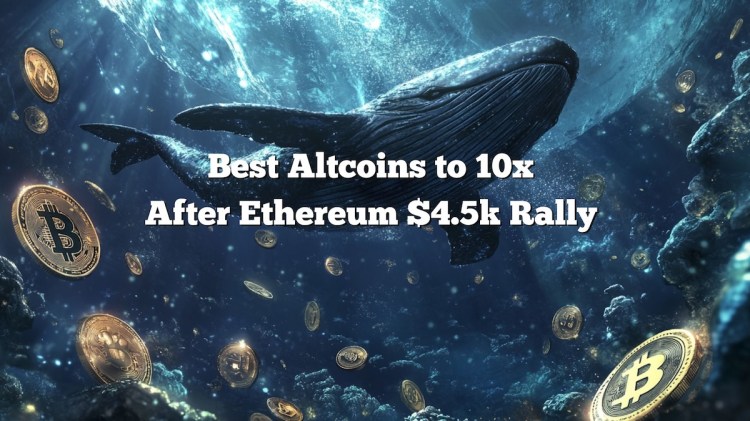 Best Altcoins to 10x After Ethereum’s $4.5K Breakout and $265K Whale Moves