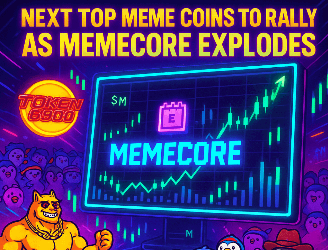What Are the Best Meme Coins to Buy Now as Memecore Promises a Rally?
