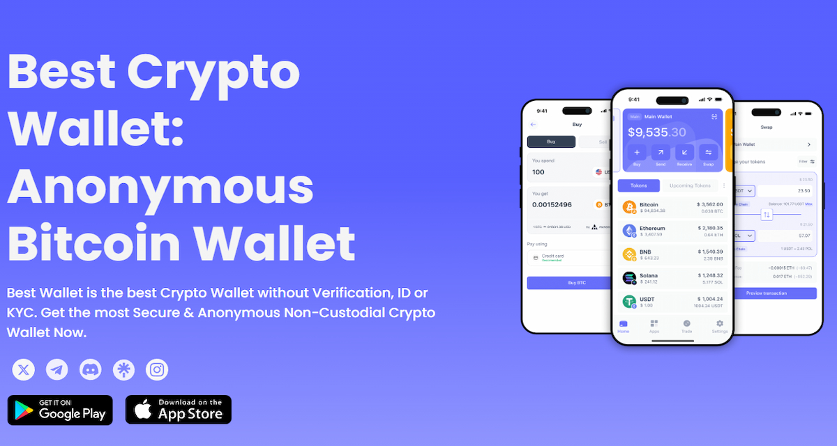 Best Wallet – universāls risinājums drošai aktīvu pārvaldībai