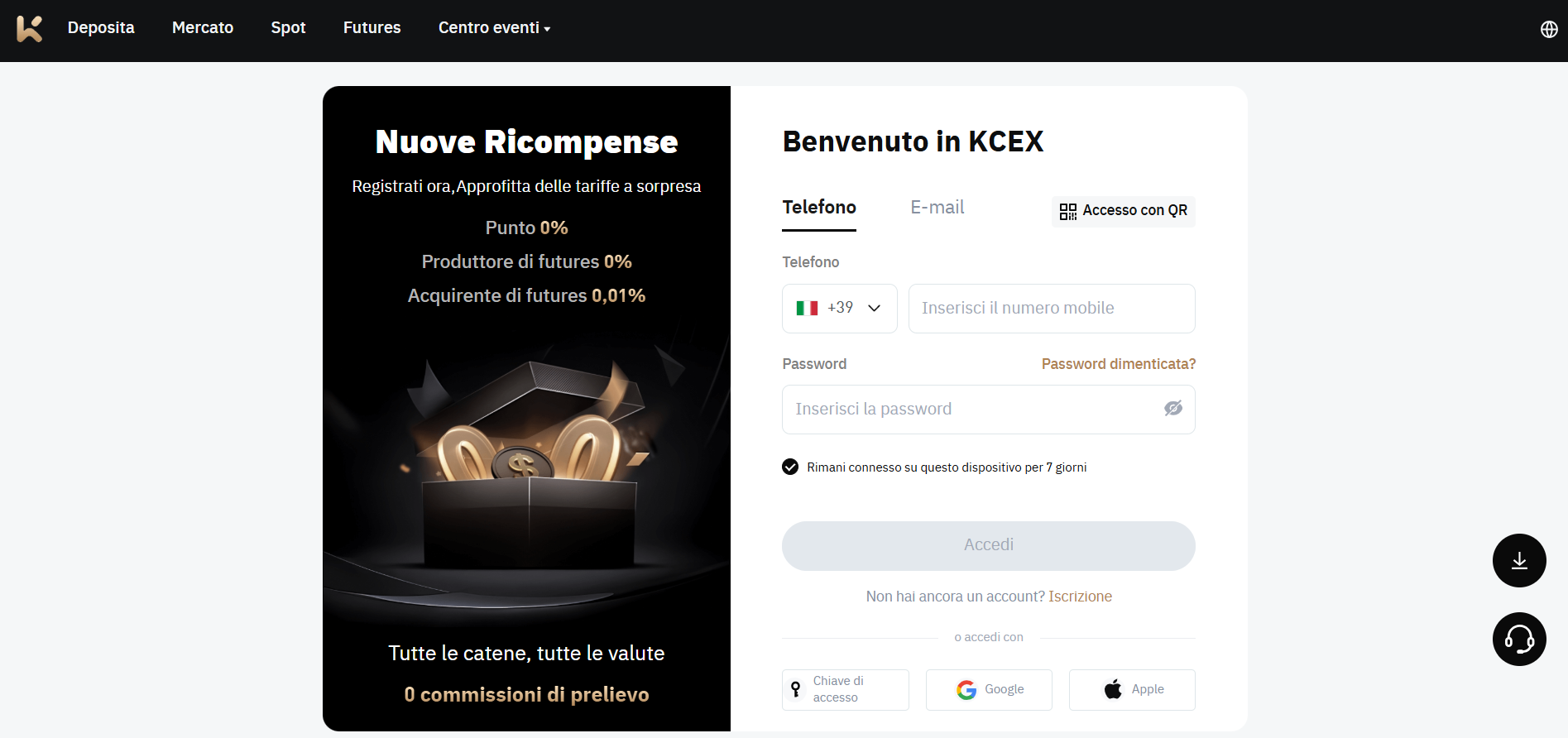 bonus deposito crypto - KCEX