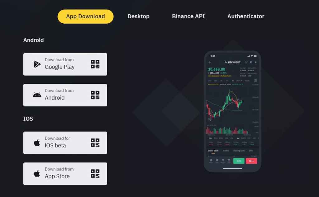 1-ci addım – Tətbiqi yükləyib pulqabı yaratmaq