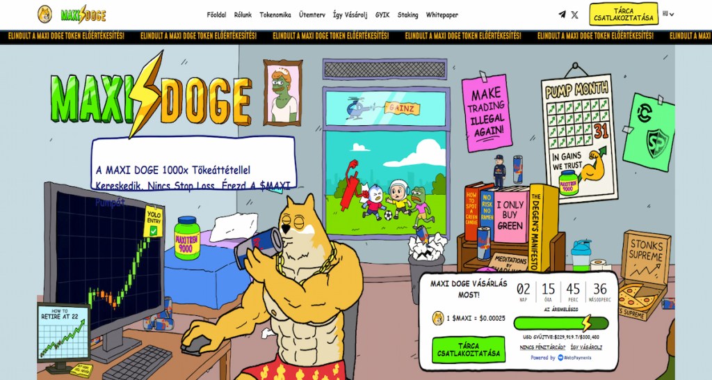2. Maxi Doge árfolyam-előrejelzés
