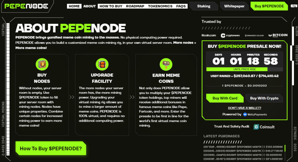 PEPENODE ekosistem: tehnologija, model i prednosti