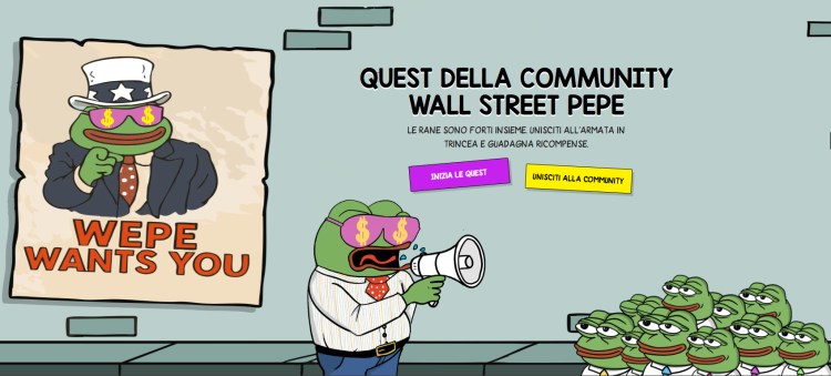 previsioni wall street pepe - community