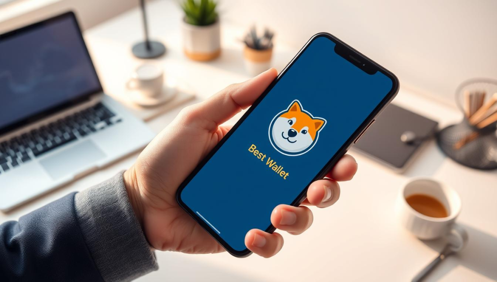 Інтерфейс Best Wallet для купівлі токенів SHIB в Україні