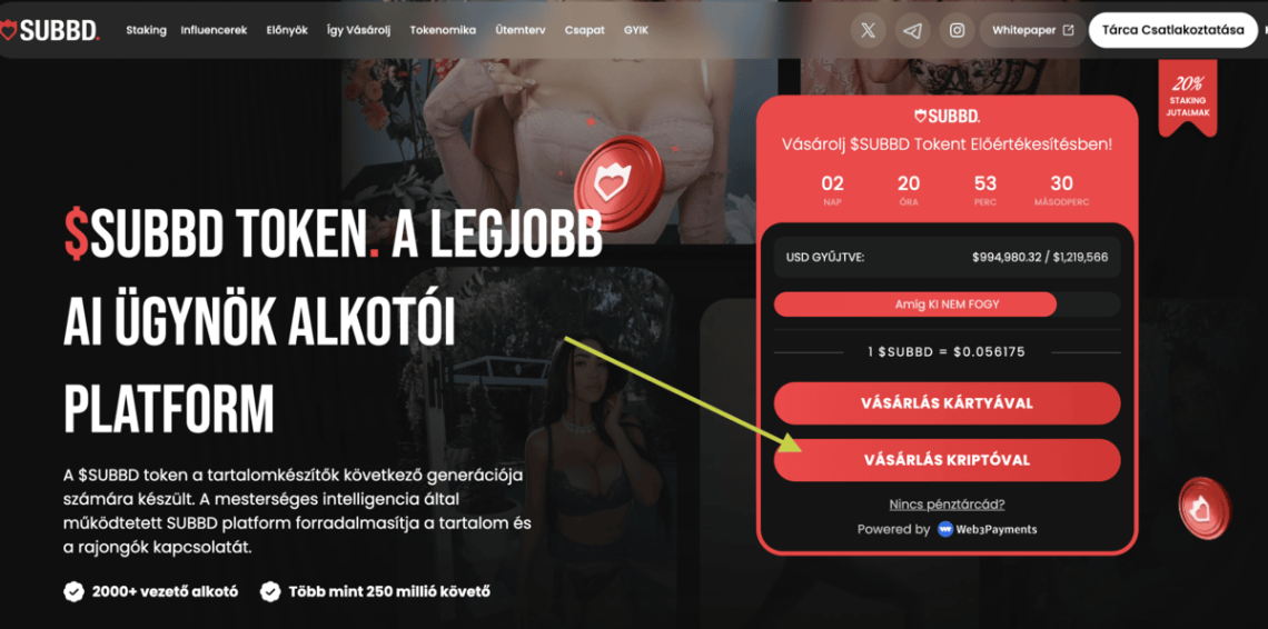 subbd token kriptoval