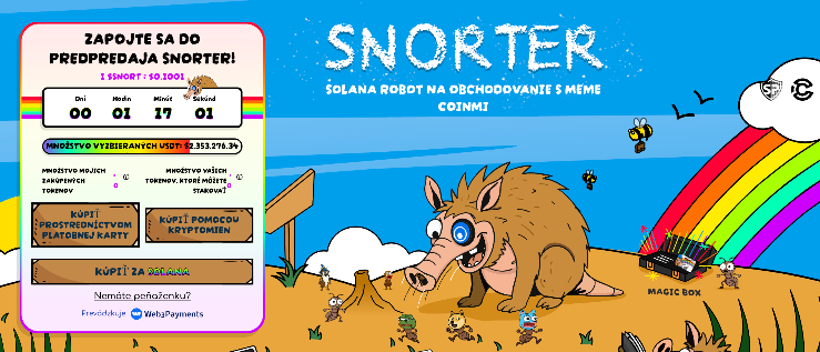snorter crypto staking