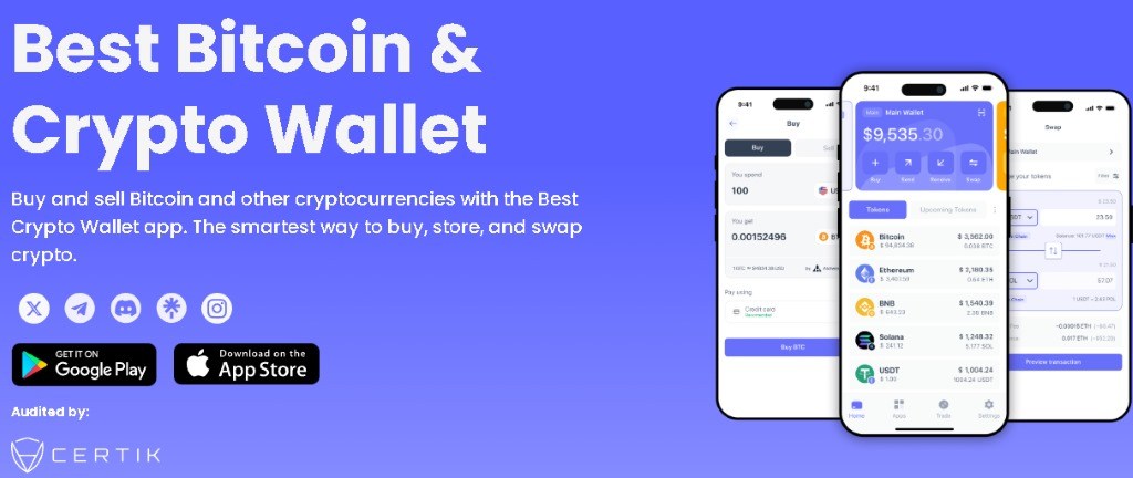 Αγορά BNB μέσω Best Wallet