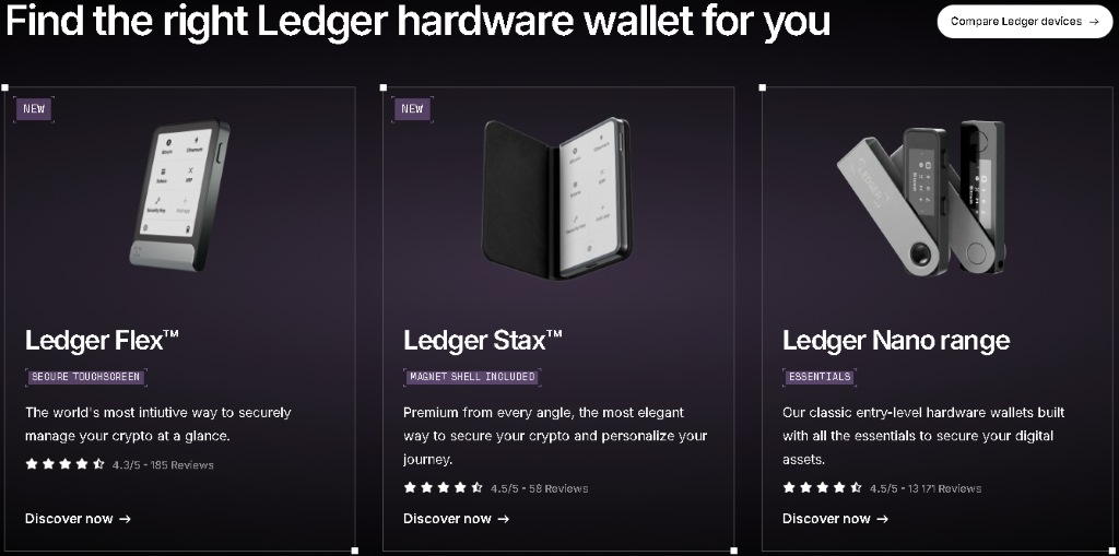 Апаратні гаманці для Cardano