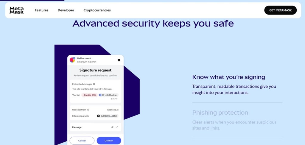 Потенційні ризики та загрози при використанні MetaMask