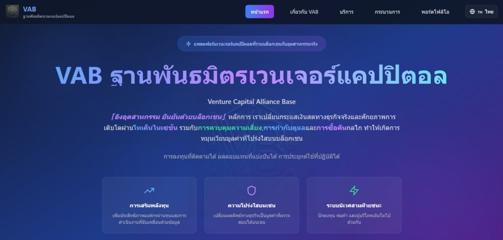ภาพรวม Venture Capital Alliance Base ($VAB) คืออะไร