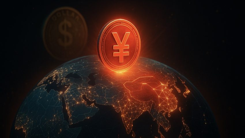 Eerste Chinese stablecoin debuteert - wereldwijde crypto race verhit