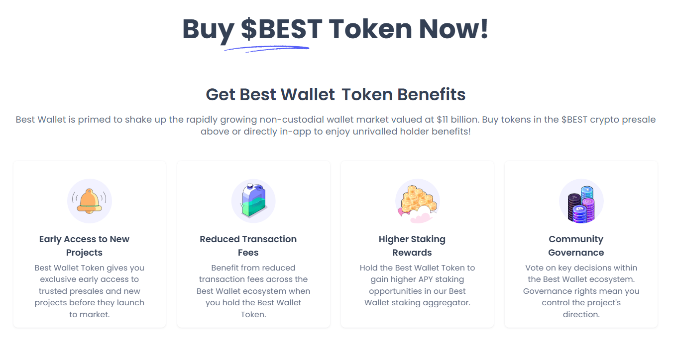 Best Wallet Token benefits.