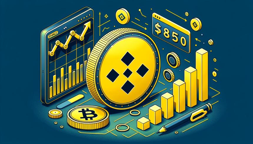 BNB Price Struggles Below $850