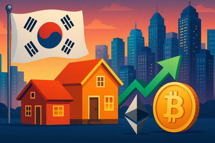 Zuid-Korea crypto real estate revolutie - Bullish voor de september crypto koers?