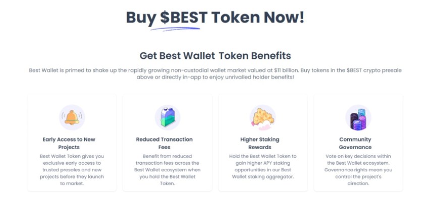 voordelen Best wallet: ondersteunt crypto ai agents