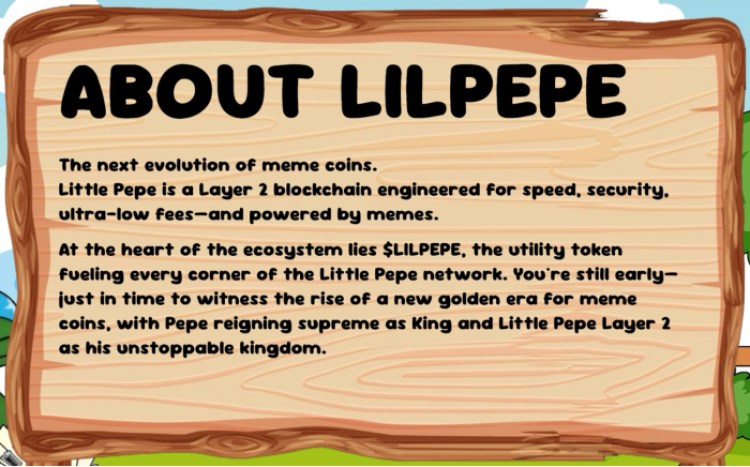 Description about Little Pepe ($LILPEPE) Layer 2 blockchain