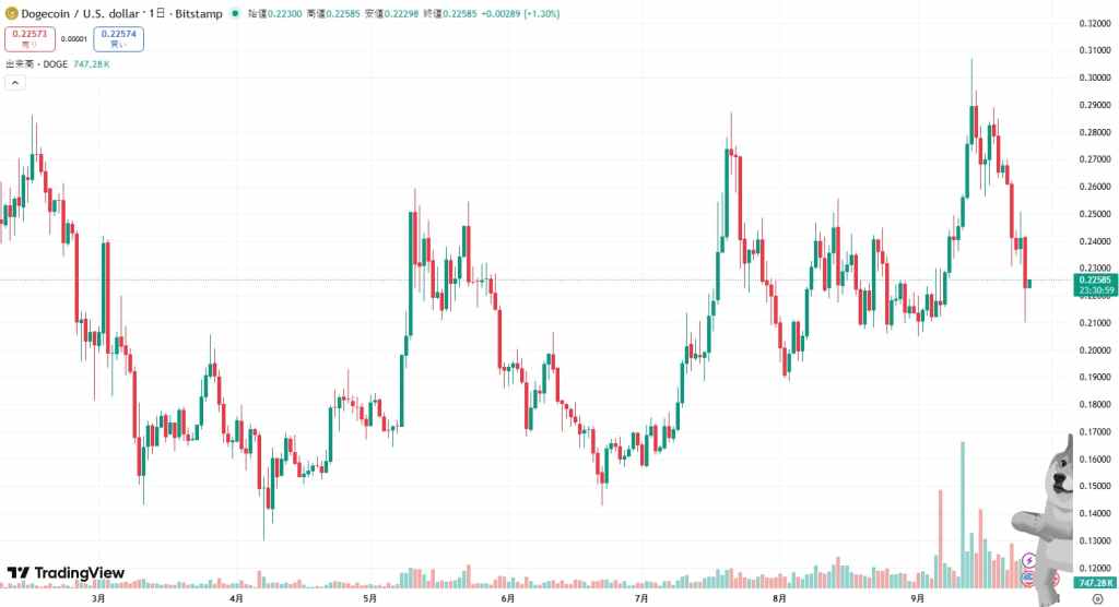 Dogecoin 価格