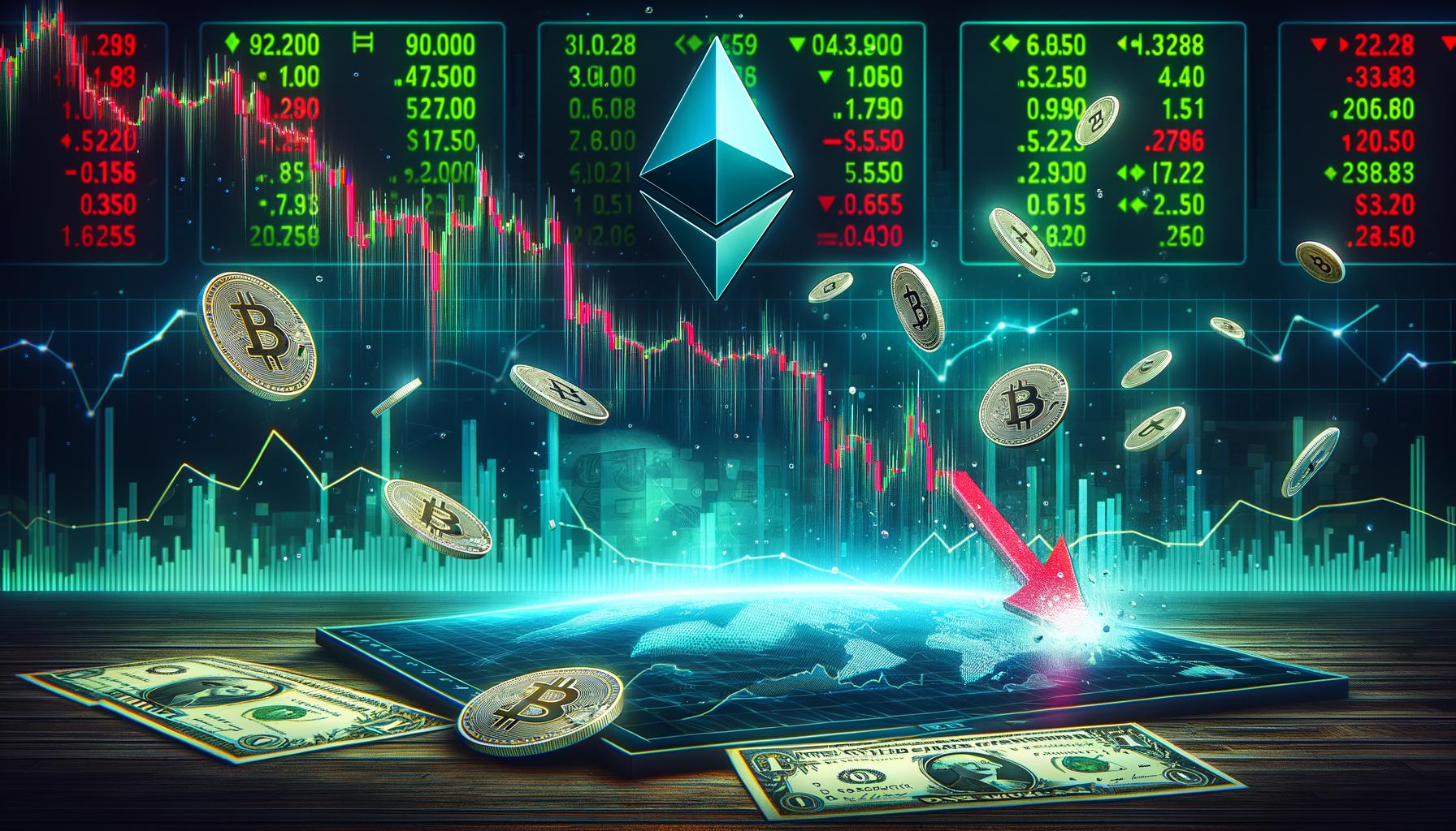 Ethereum Dives Sharply – $4,000 Break Sparks Concerns Of Extended Downtrend