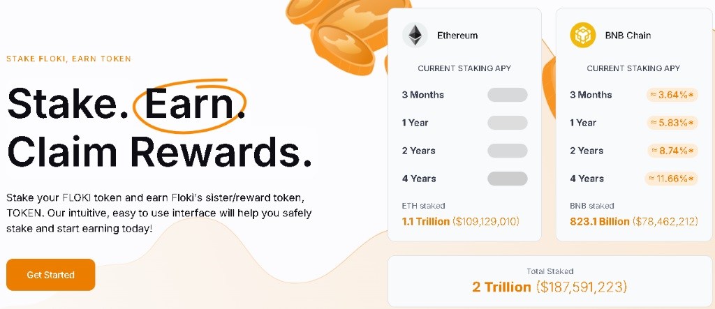 Floki staking