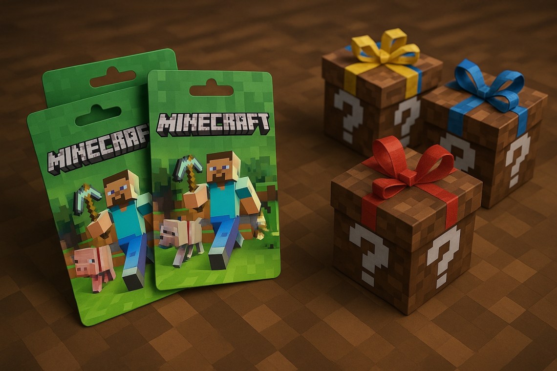 Gift card Minecraft