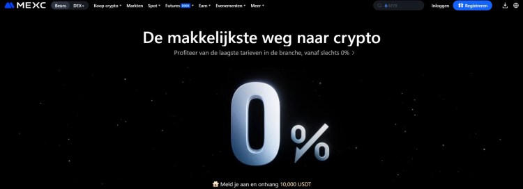 Goedkoopste crypto exchange mexc