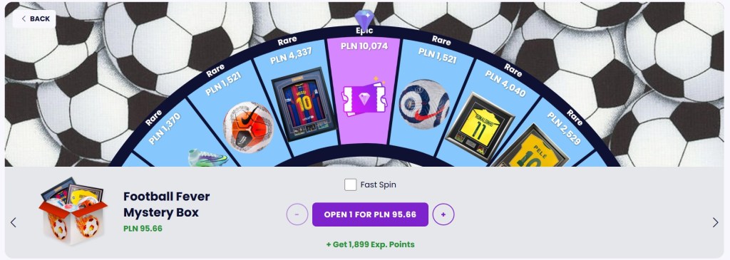 Football Fever mystery box na JemLit