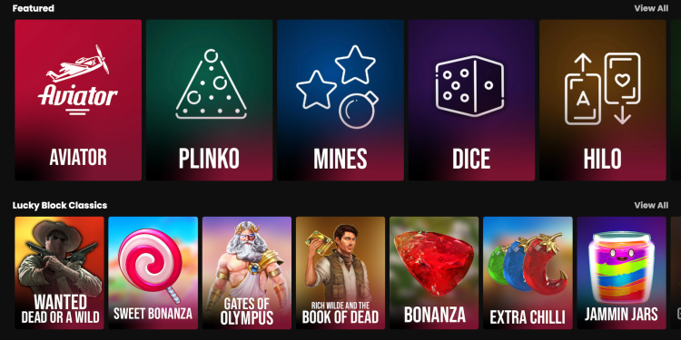 Catálogo Lucky Block