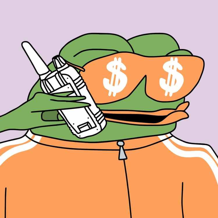 Masívne pálenie tokenov pokračuje vo Wall Street Pepe