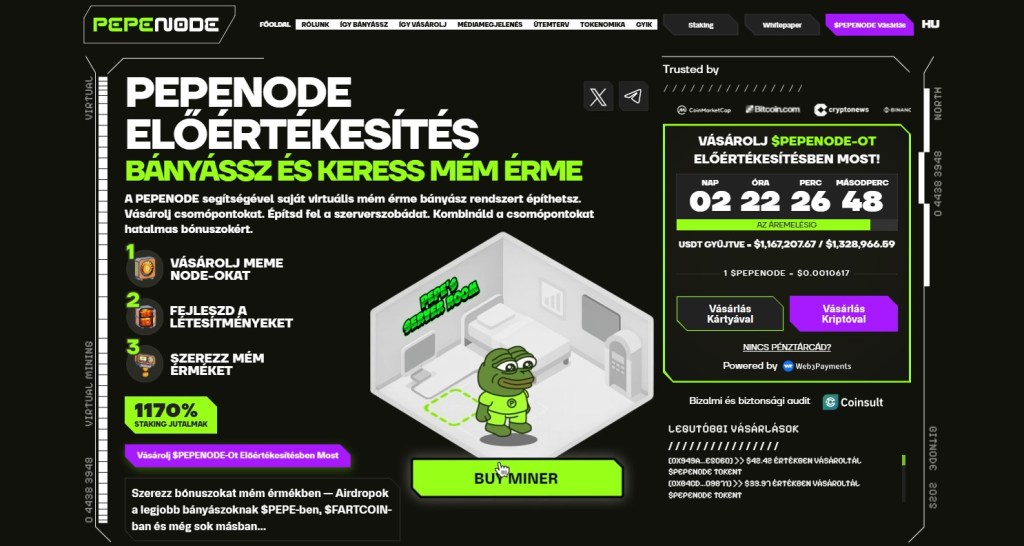 Pepenode – Zgamifikowany ekosystem pod marką Pepe