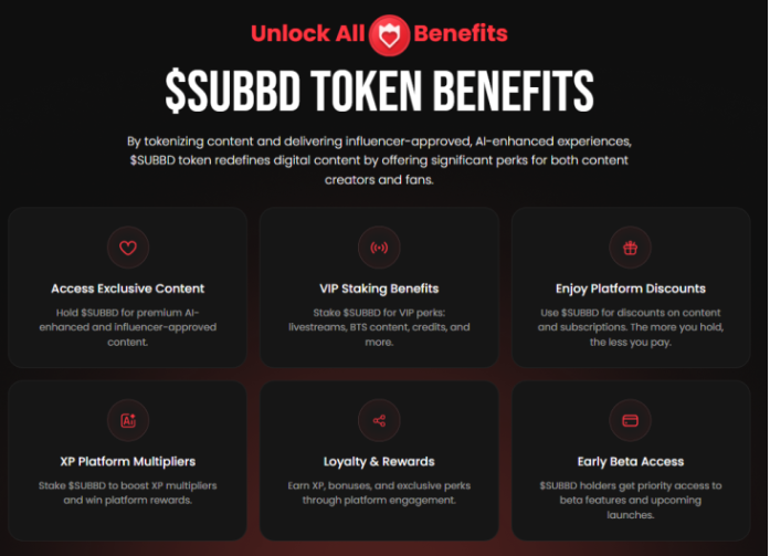 SUBBD BENEFITS