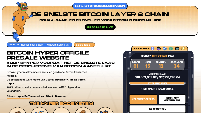 Bitcoin Hyper presale $HYPER