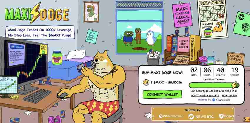 Maxi Doge presale $MAXI